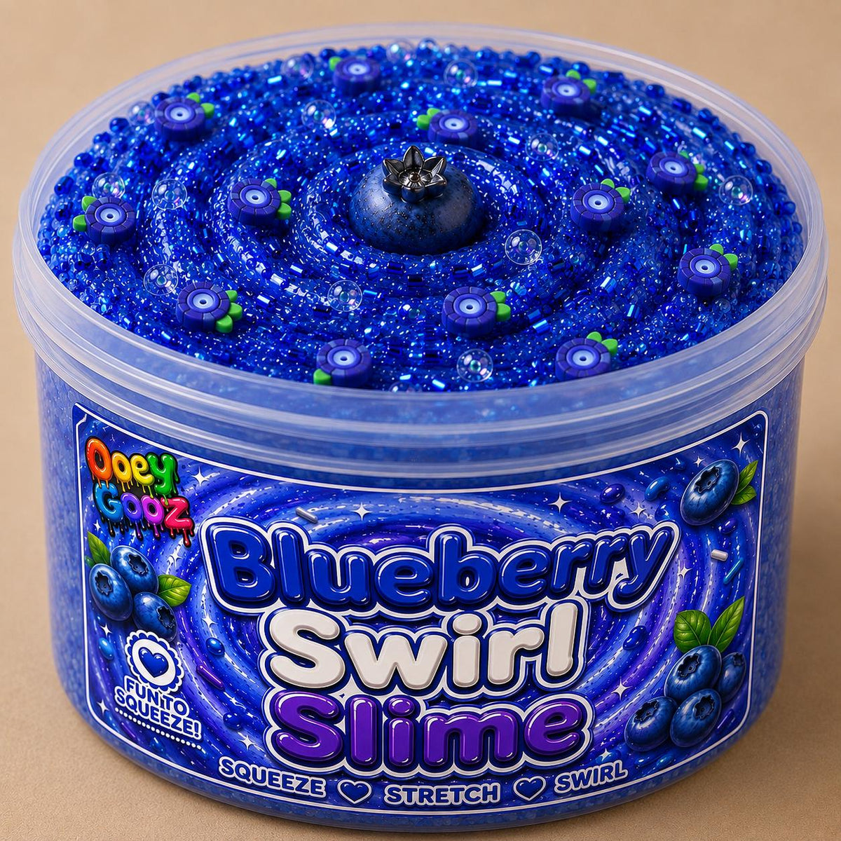 Blueberry Swirl Slime